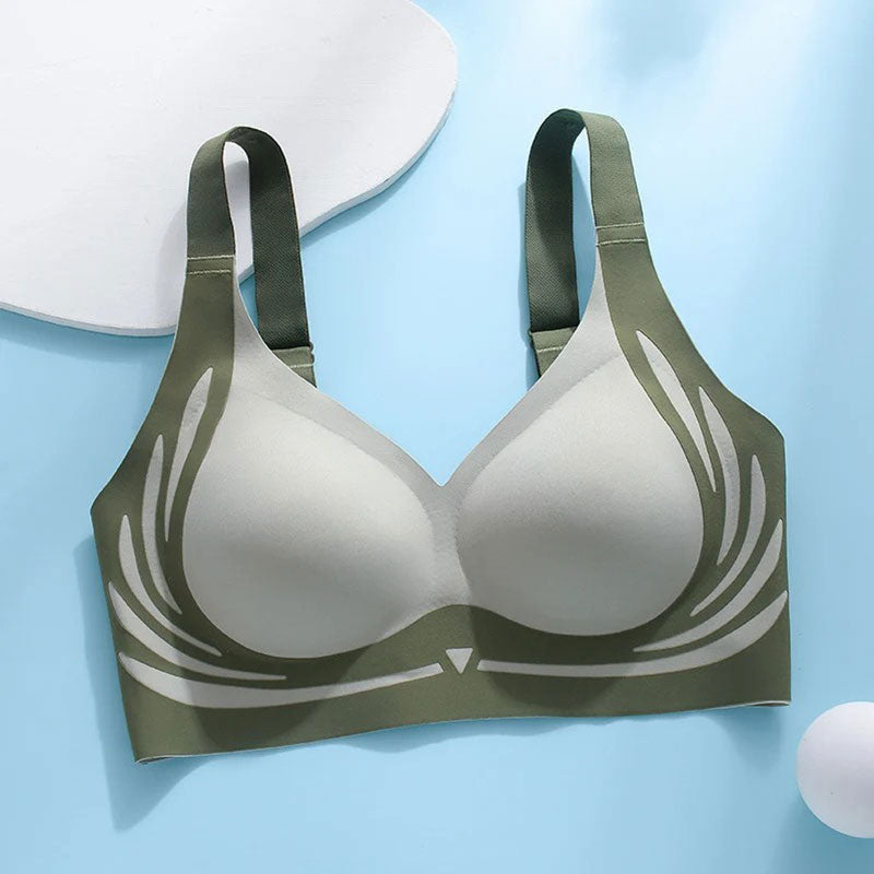 Super comfortable wire-free push-up bra