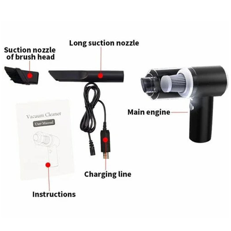 Wireless Handheld Car Vacuum Cleaner