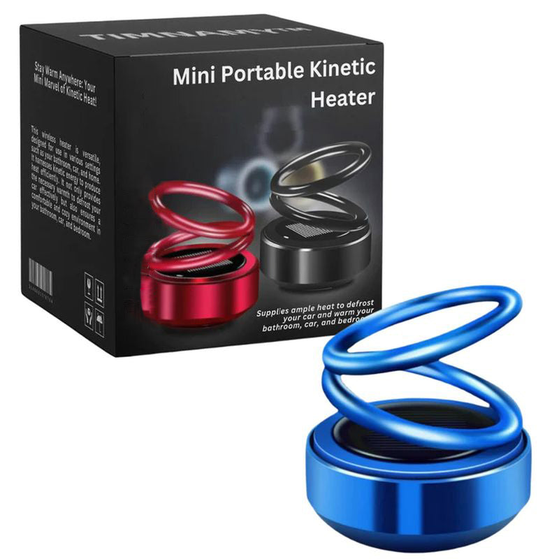 Portable kinetic heater in mini format