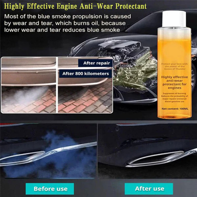 Highly Effective Engine Anti-Wear Protectant