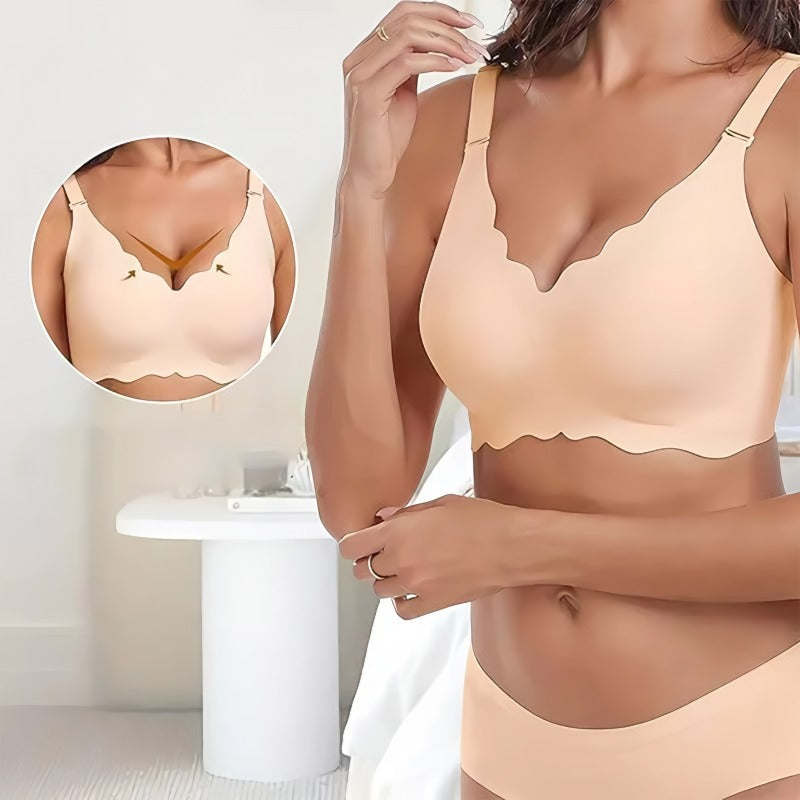 ✨ Plunge-V Push-Up Bra ✨ | Seamless, Wire-Free
