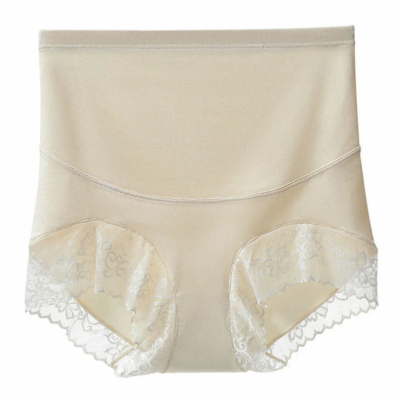 High waist lace tummy control panties