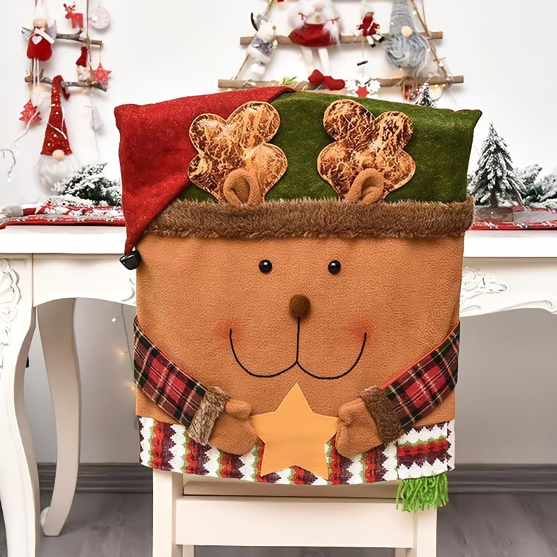 💥Cute Christmas themed chair covers🎄