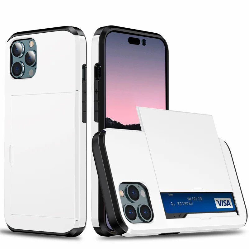 Mobile phone case with card slot