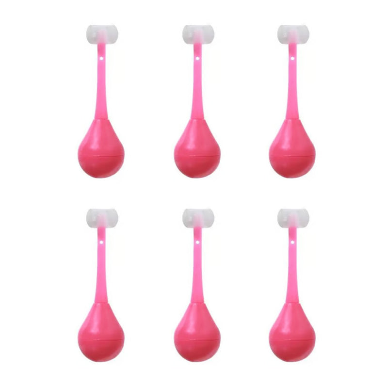 Three-sided tumbler children's toothbrush