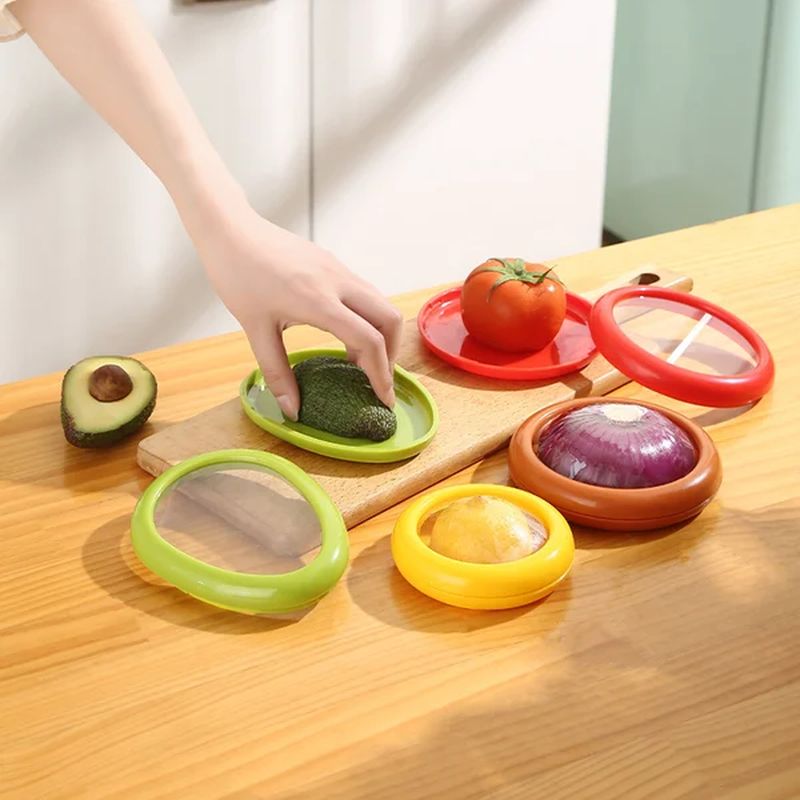 Silicone fruit storage box