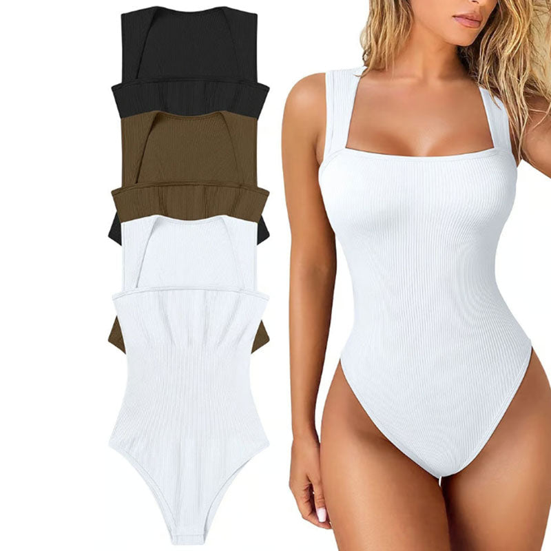 Sleeveless vest bodysuit