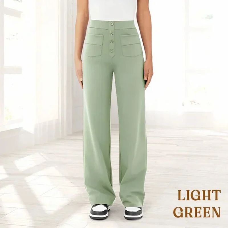 Women's Casual High Waist Stretch Pants