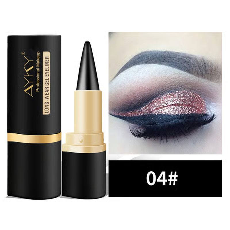 Waterproof single-end eyeliner