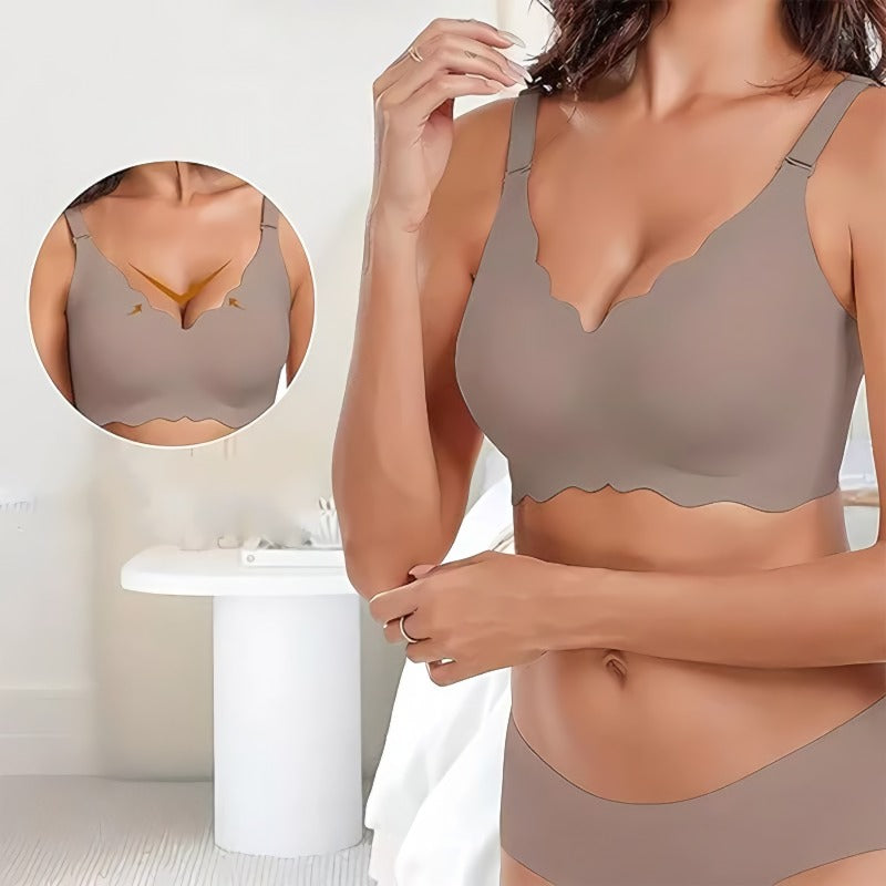 ✨ Plunge-V Push-Up Bra ✨ | Seamless, Wire-Free