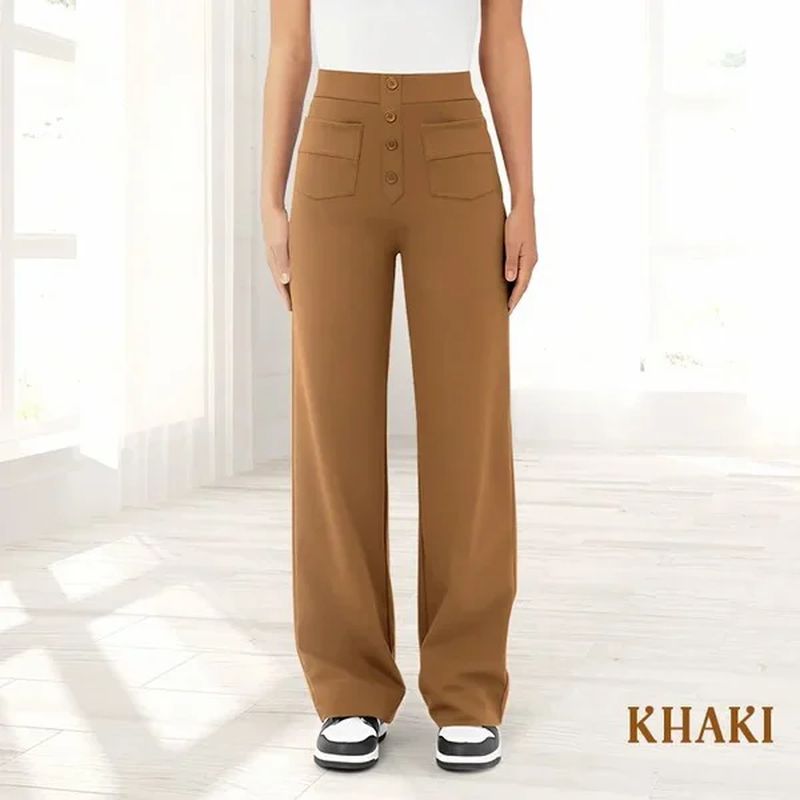 Women's Casual High Waist Stretch Pants