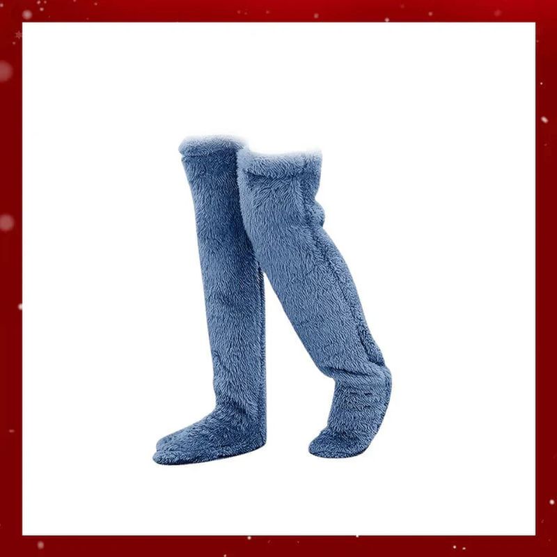 💕Velvety Fleece Knee Socks For Christmas❄️🎅
