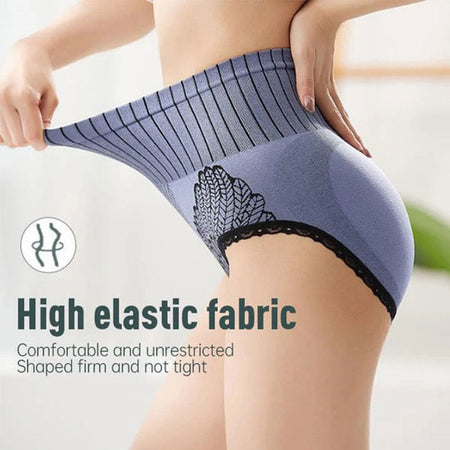 COTTON HIGH WAIST UNDERWEAR FOR WOMEN