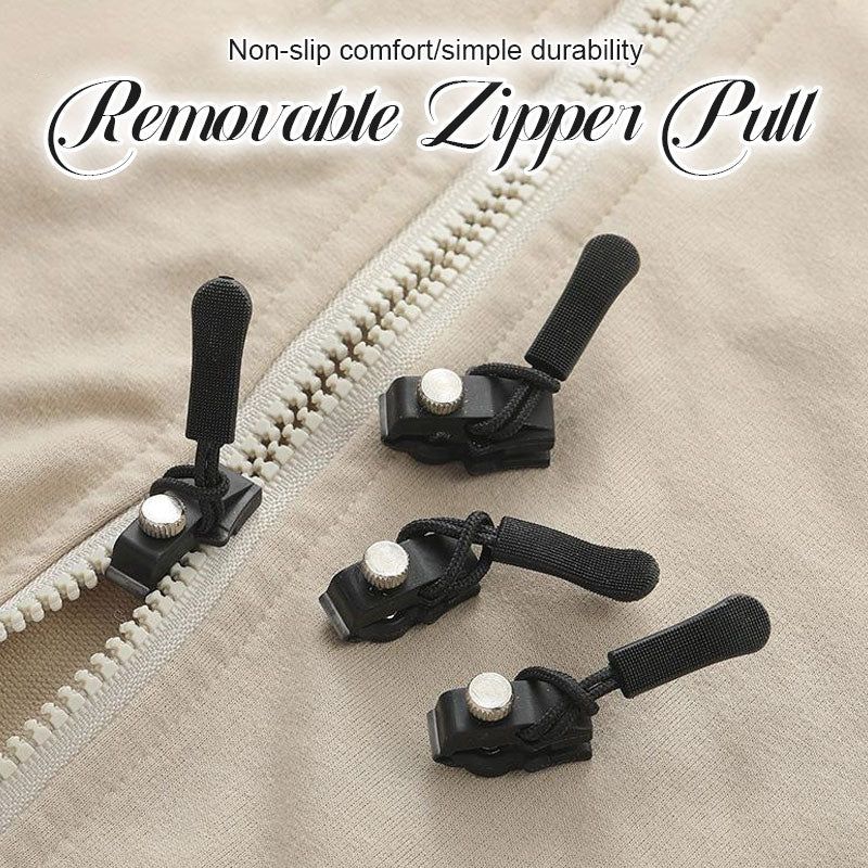 Adjustable Zip Puller Removable zipper puller (pack of 6)