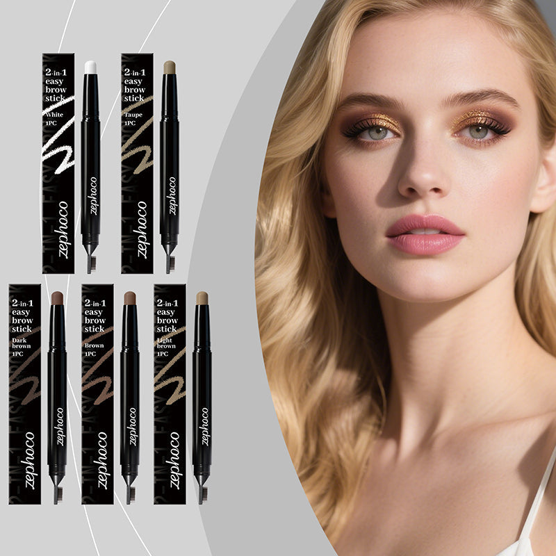 🌟2-in-1 eyebrow pencil