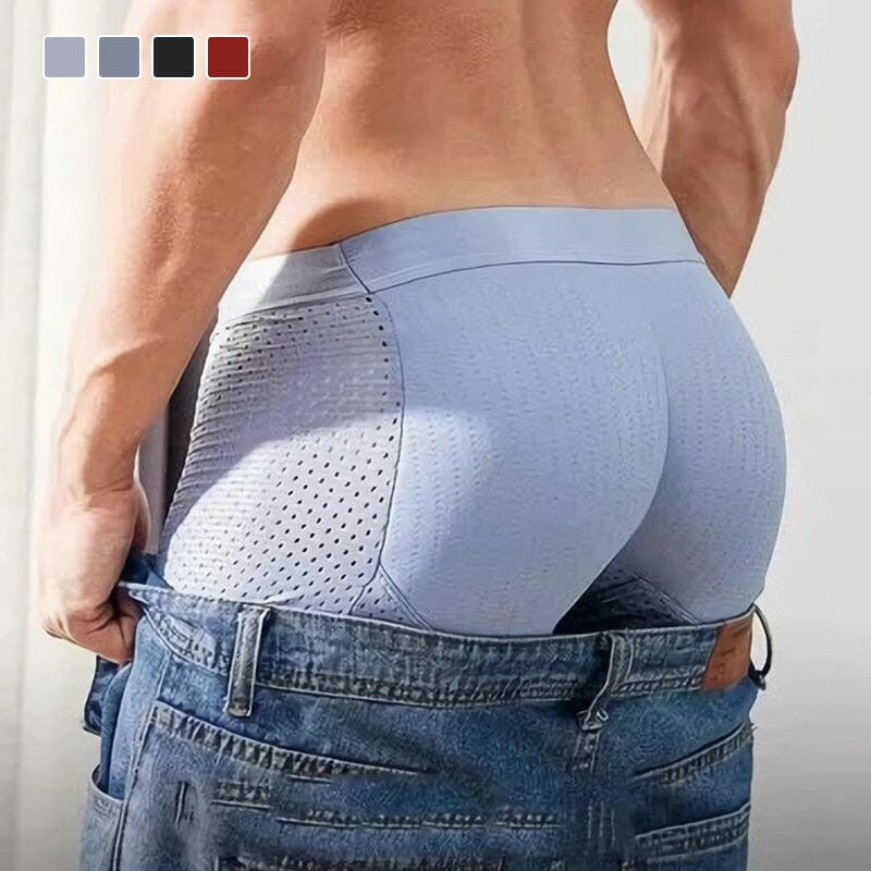 Ice Silk Breathable Men's Butt Lift Underwear