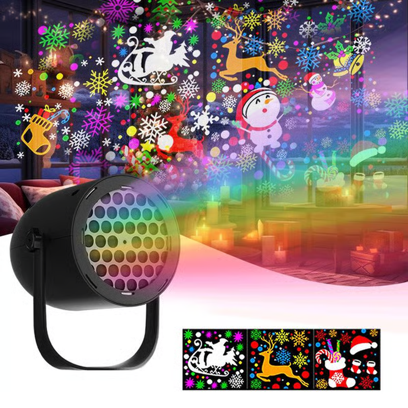 16-in-1 LED Christmas Theme Projector