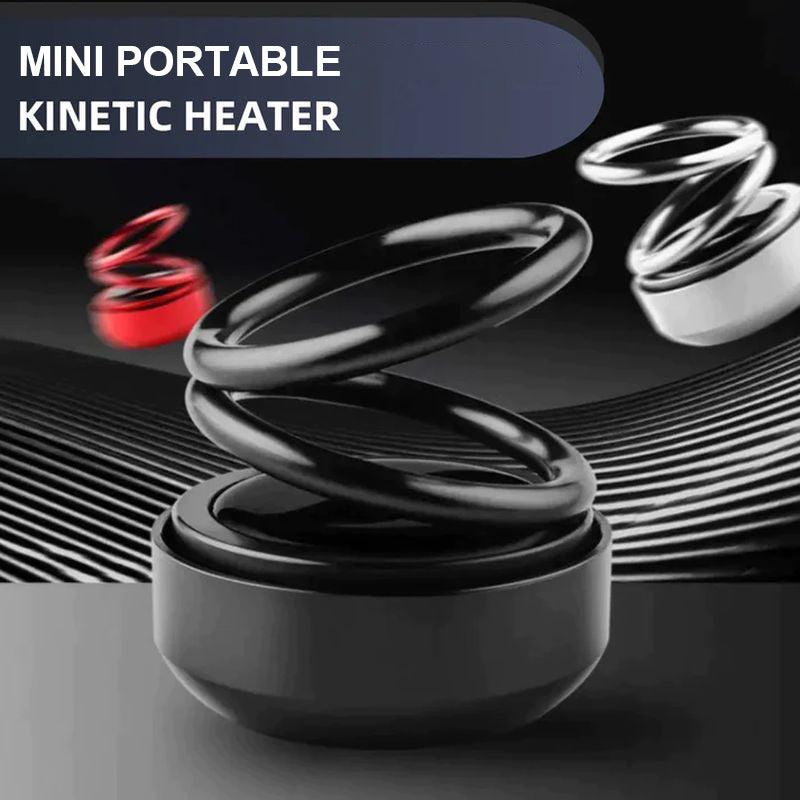 Portable kinetic heater in mini format