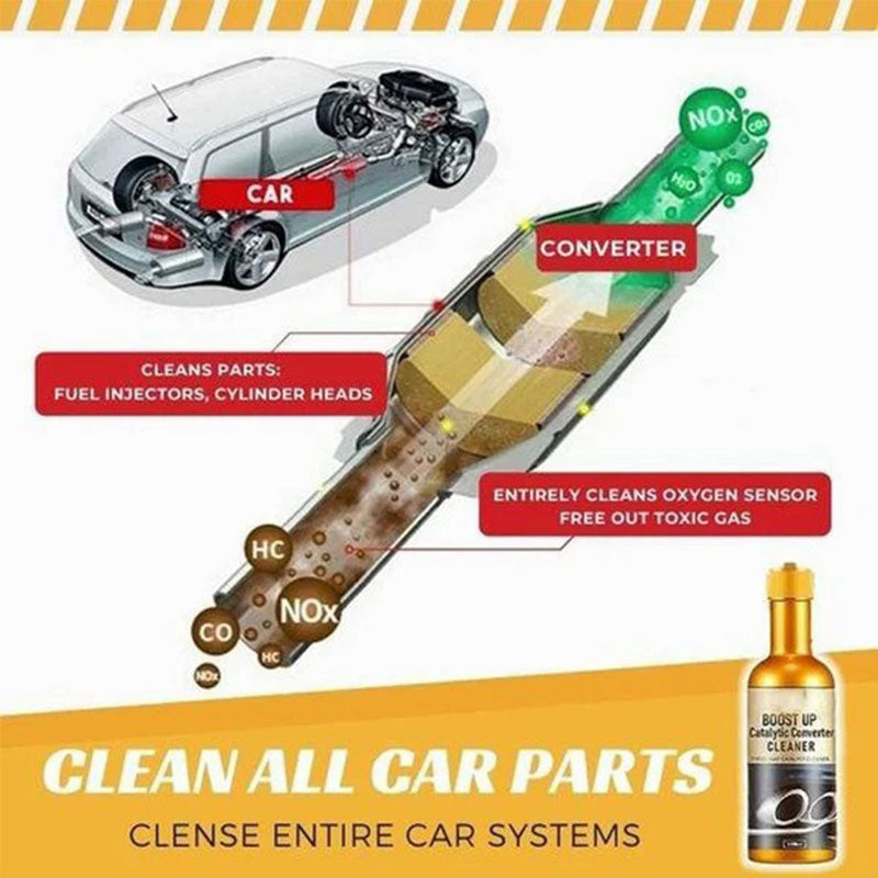 Catalytic converter cleaner