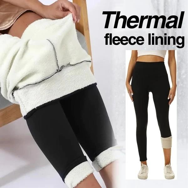 Winter leggings in thermal fabric