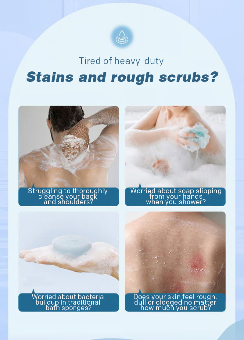 Silicone bath towel