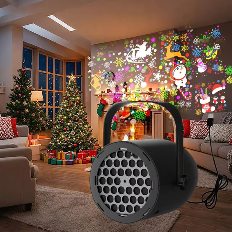 16-in-1 LED Christmas Theme Projector