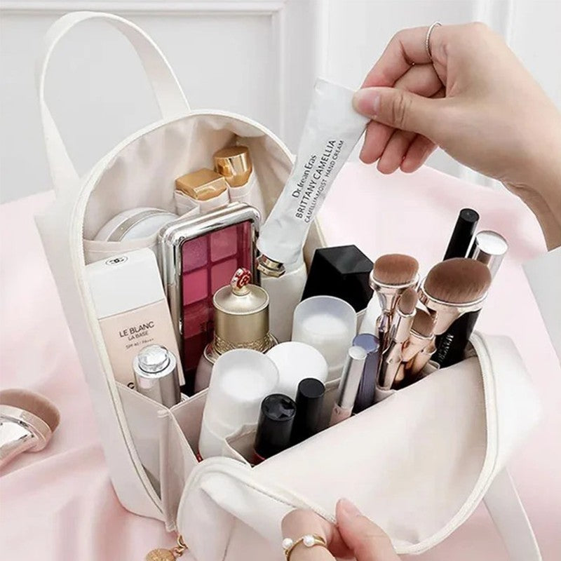 Large capacity waterproof cosmetic bag