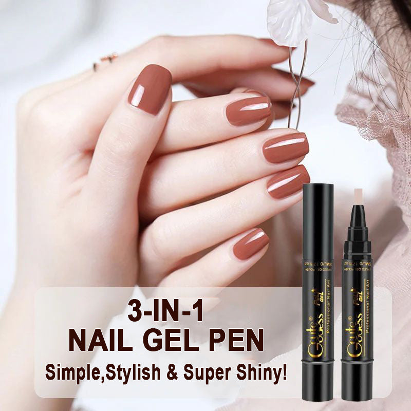 💅✨3-in-1 Gel Nail Polish Pen | Quick Manicure