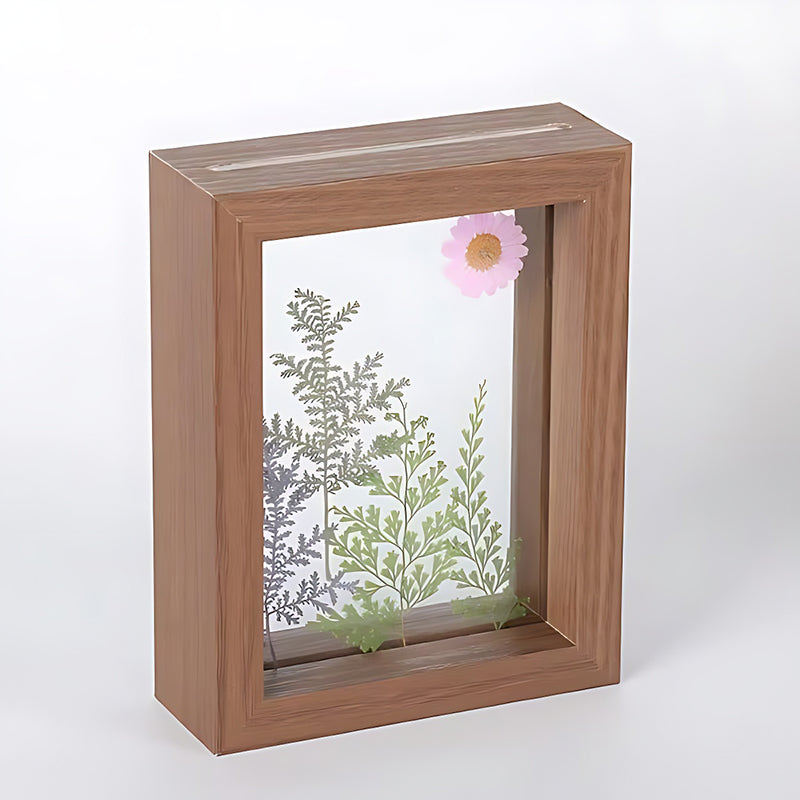 Transparent Glass Photo Frame