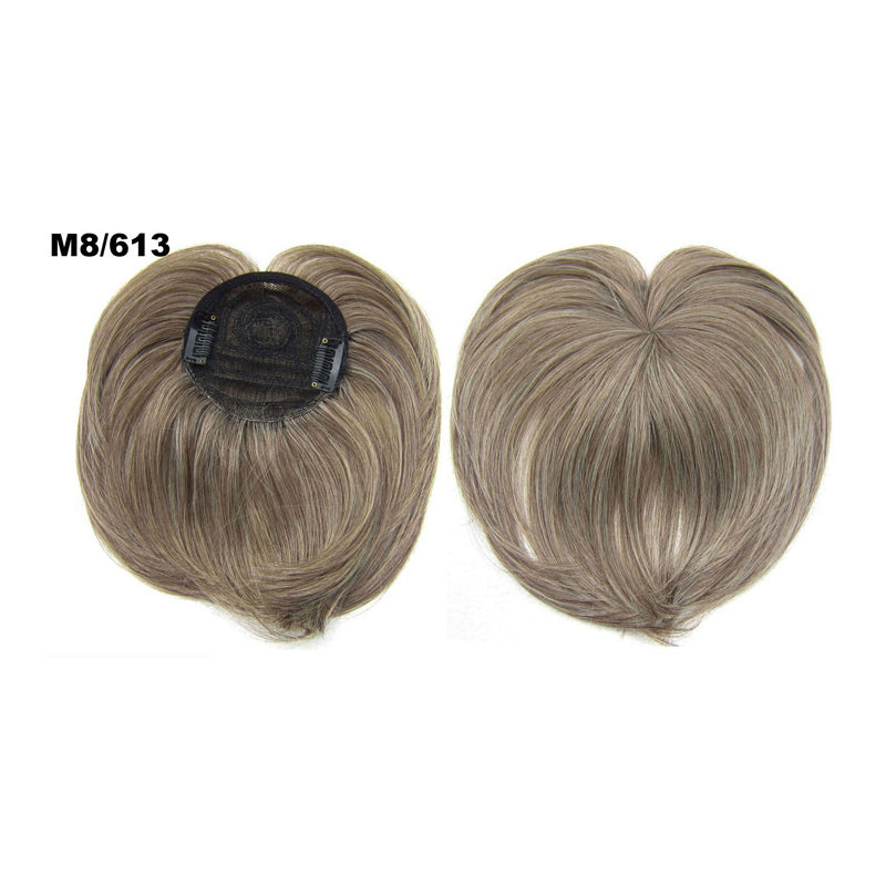 Heart-shaped bangs wig