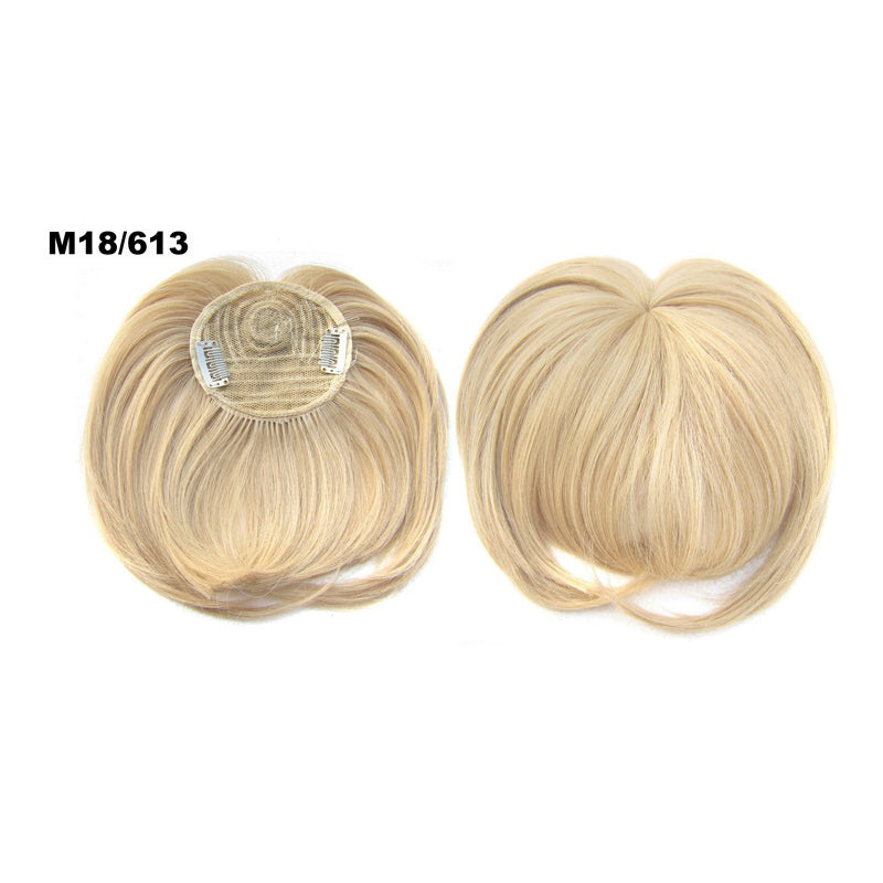 Heart-shaped bangs wig