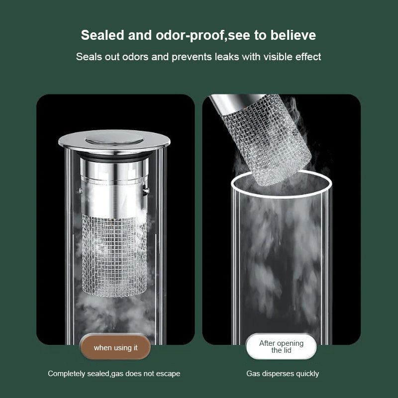 Isolate odor and prevent cockroaches-Stainless Steel Floor Drain Filter