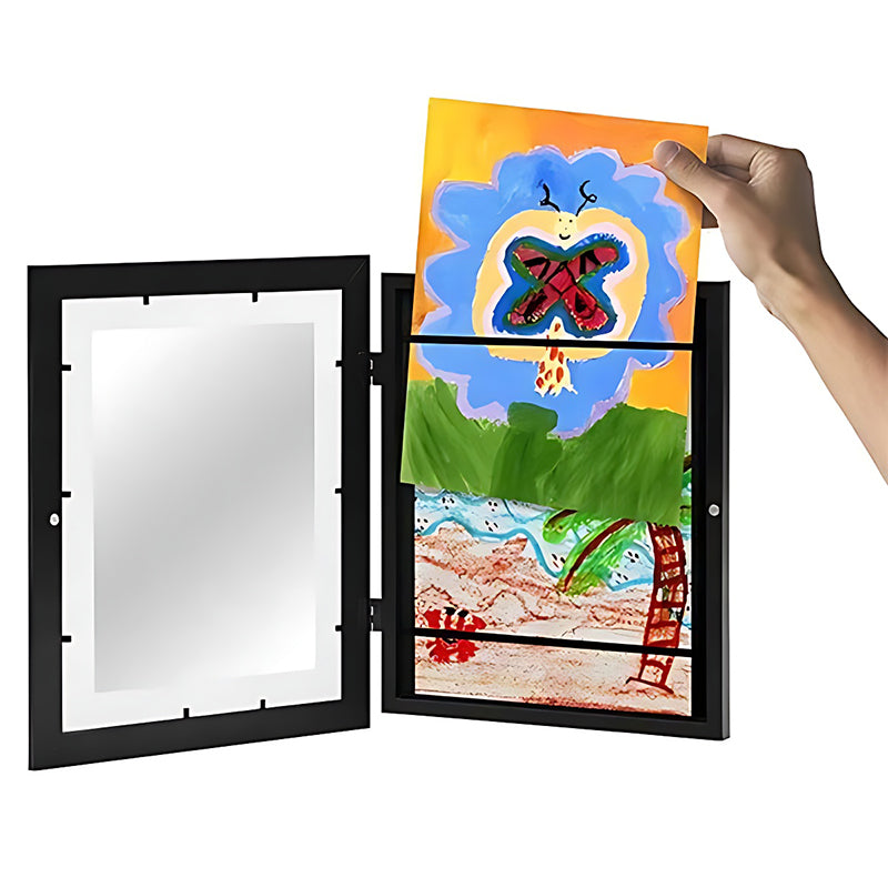 Transparent Glass Photo Frame