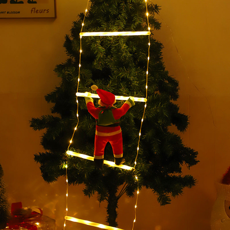 Santa Claus Staircase LED Lights