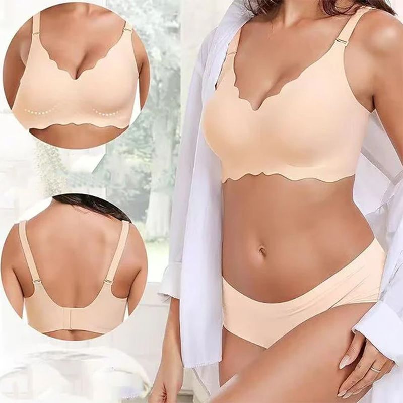 ✨ Plunge-V Push-Up Bra ✨ | Seamless, Wire-Free