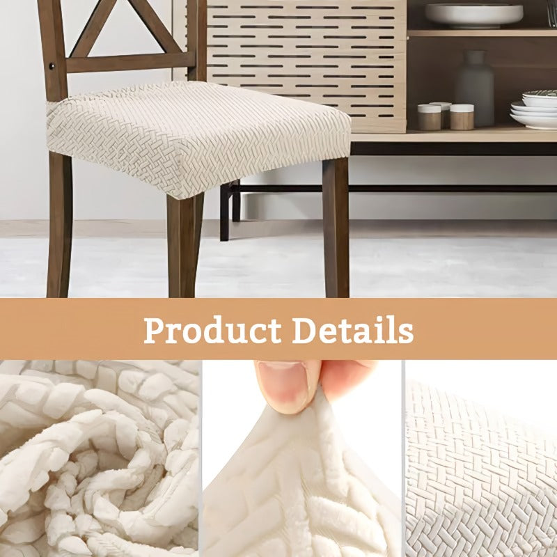 🔥 Waterproof jacquard chair cover! Durable, stylish, and easy to clean 🪑