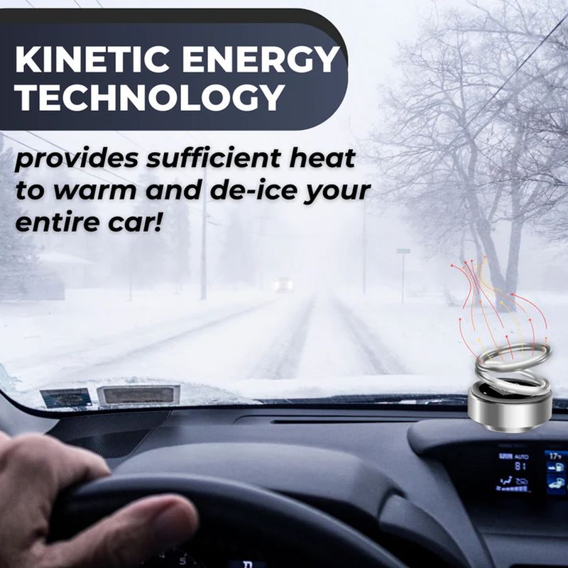 Portable kinetic heater in mini format