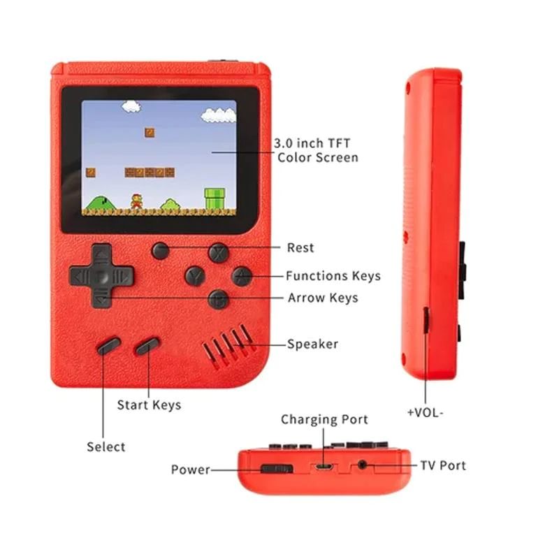 Retro Handheld Game Console