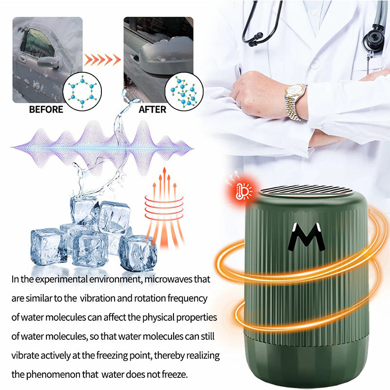 Vehicle Microwave Molecular Deicing Instrument