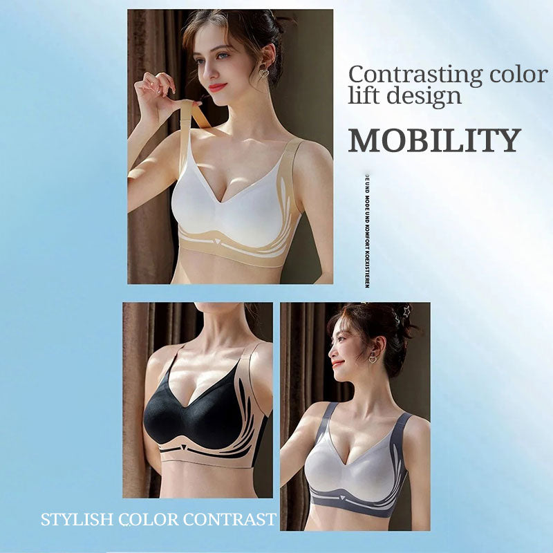 Super comfortable wire-free push-up bra