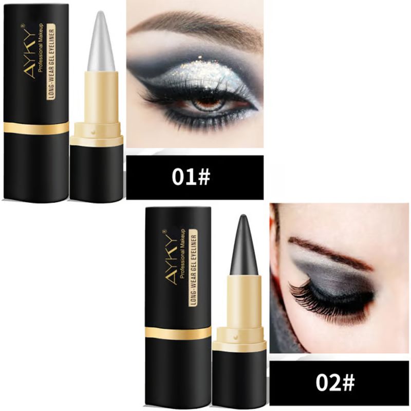 Waterproof single-end eyeliner