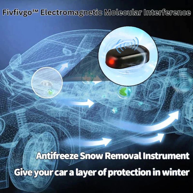 Molecular electromagnetic interference Anti-freeze snow removal tool