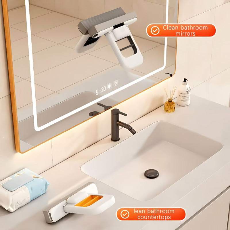 🧼Mini Folding Table Mop – Wet and Dry Mop