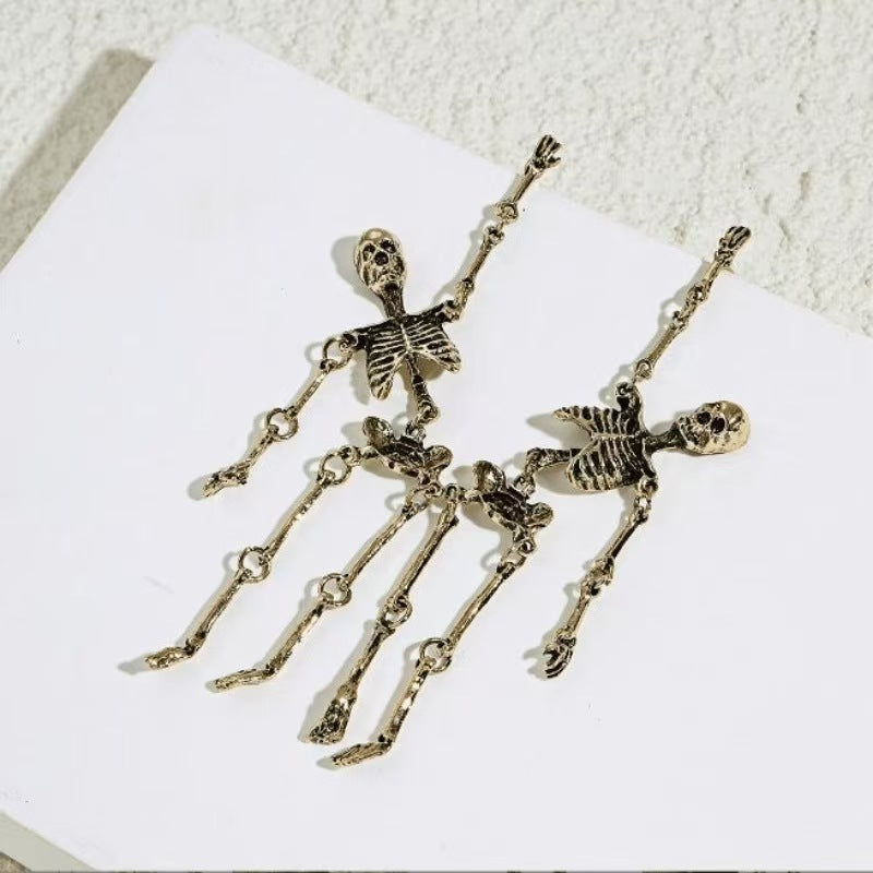 🔥Halloween decorative skull earrings