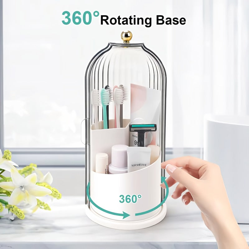✨Sliding cover toothbrush storage box