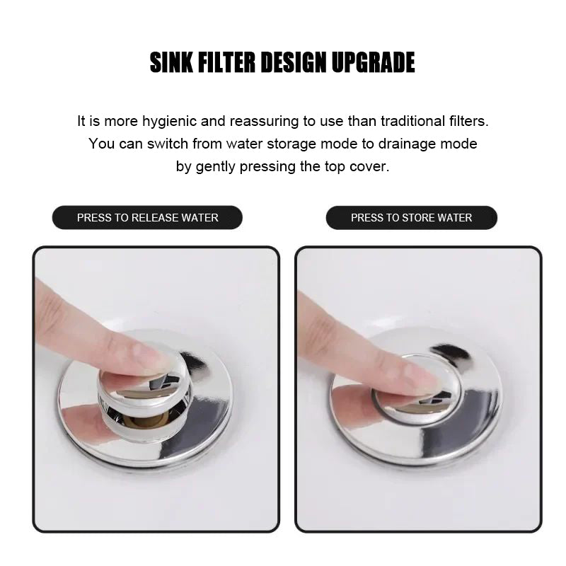Isolate odor and prevent cockroaches-Stainless Steel Floor Drain Filter