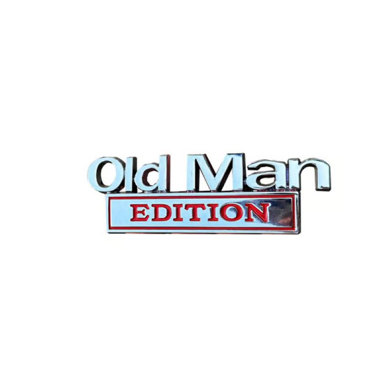 🚗 Old man edition car emblem