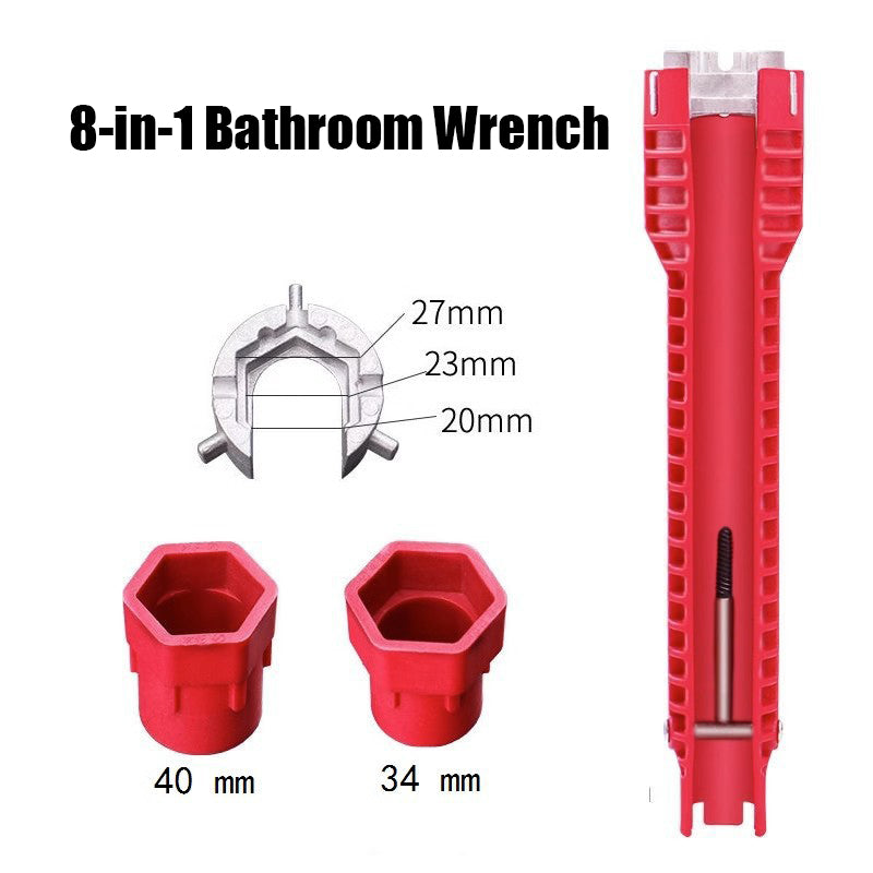 Faucet bathroom wrench