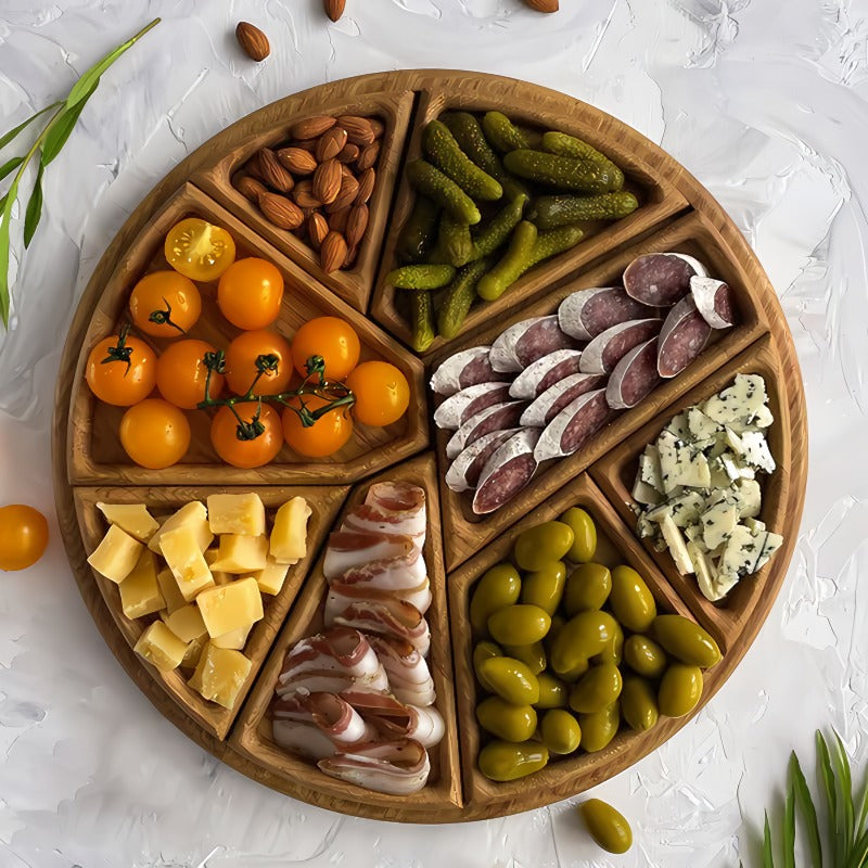 Jigsaw Puzzle Tray - Wood with Removable Dividers