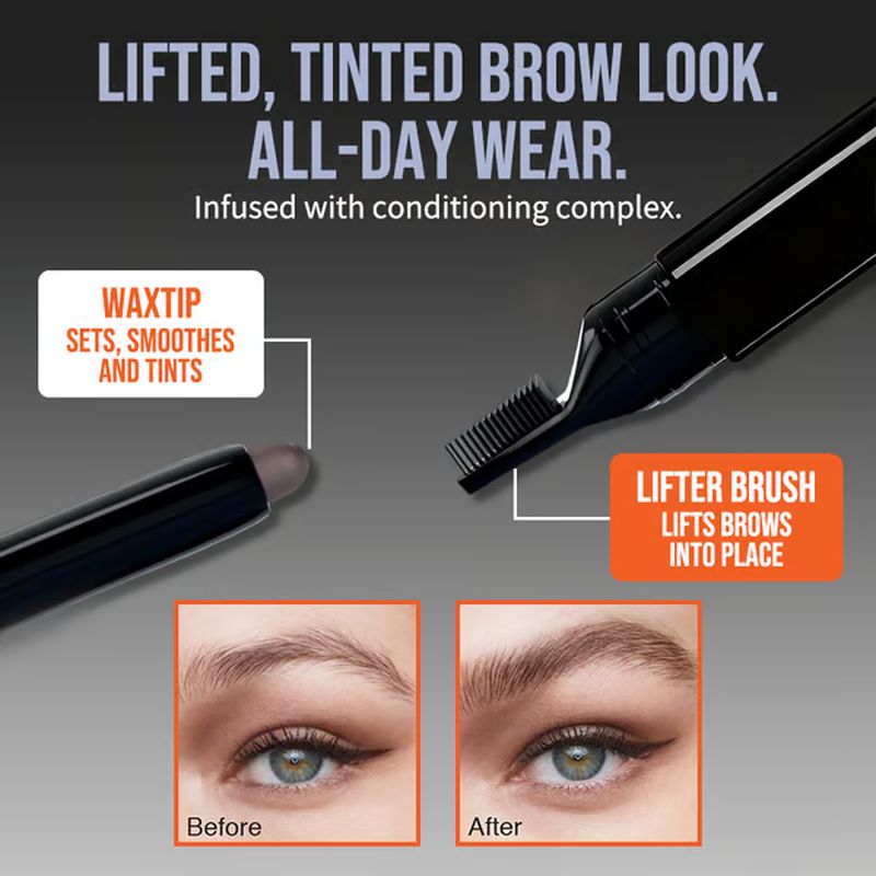 🌟2-in-1 eyebrow pencil